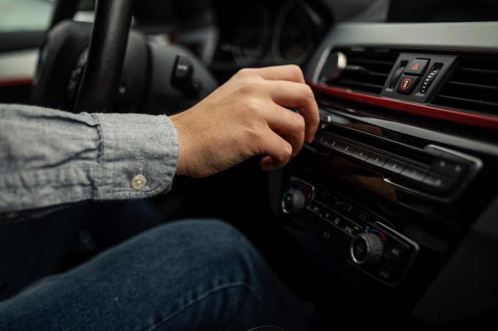 Custom leather vehicle interior detailing