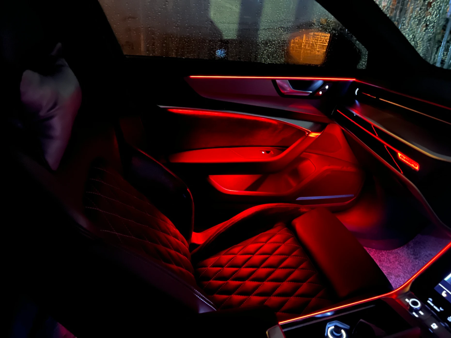 Jason's car interior